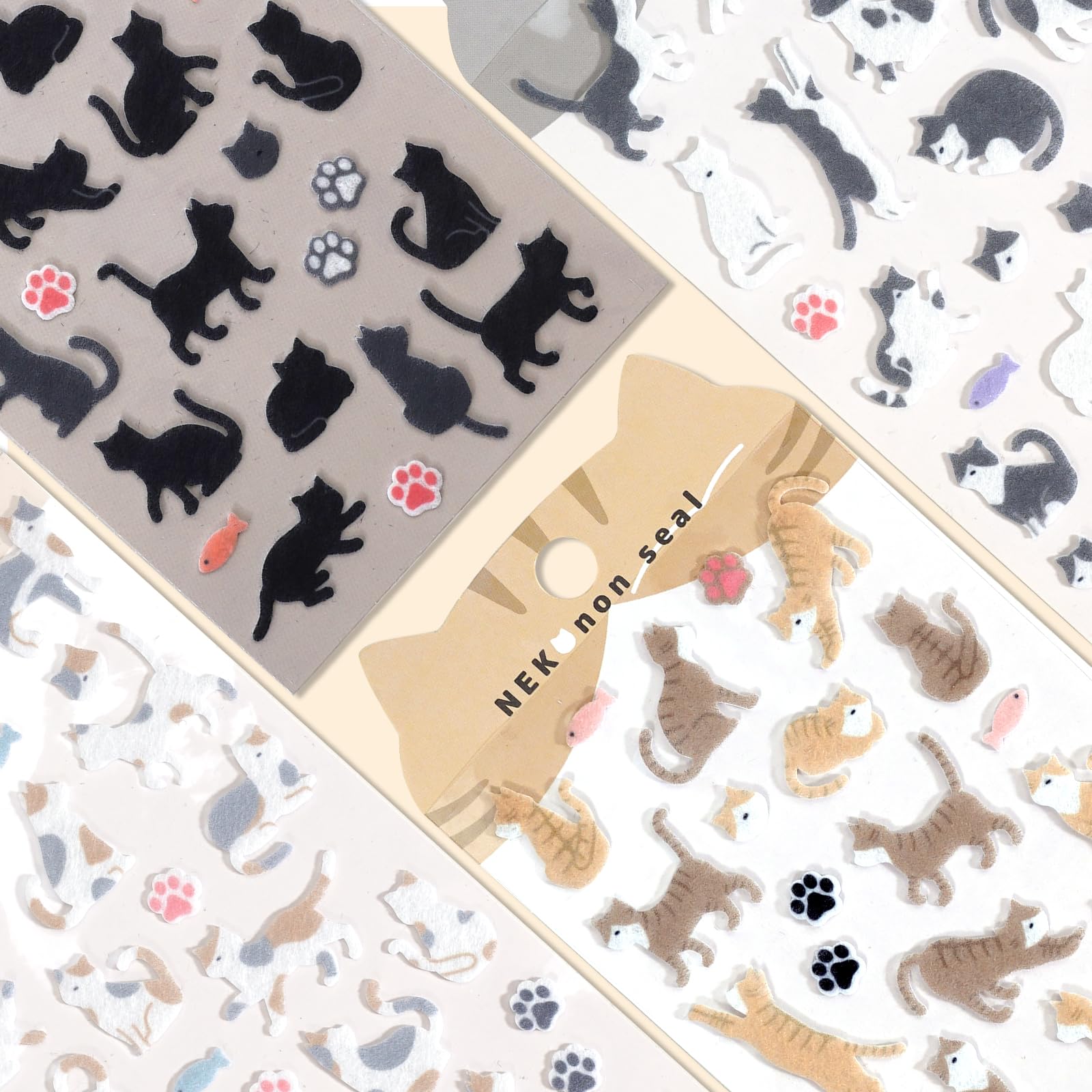 Amazon.com: SHANGRLA Cute Cat Stickers for Adults Scrapbooking